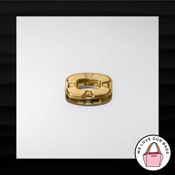 NEW COACH TURNLOCK BRASS PLATE REPLACEMENT HARDWAR - Picture 1 of 2